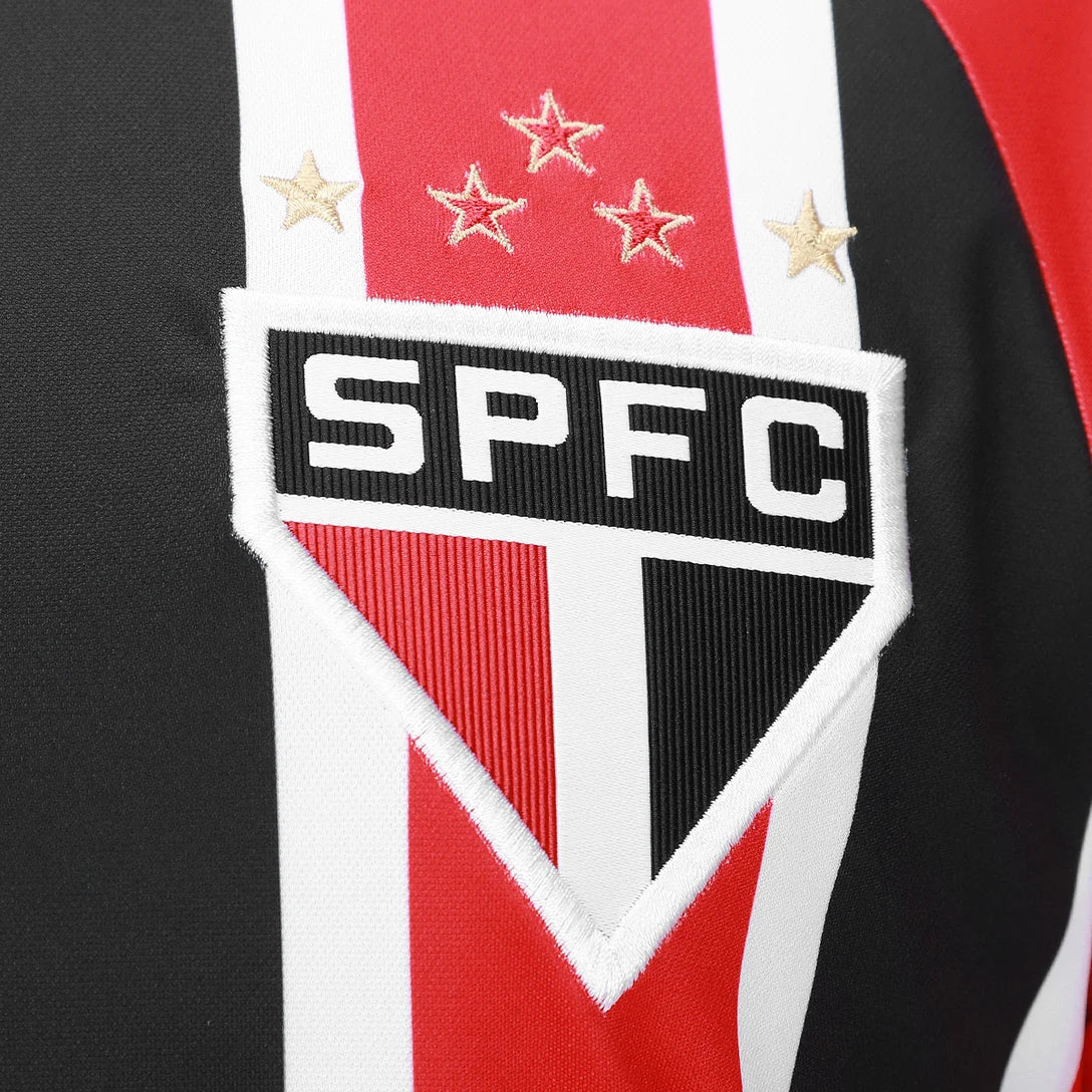 Camisa São Paulo II 25/26 Torcedor New Balance Masculina - Vermelho+Branco