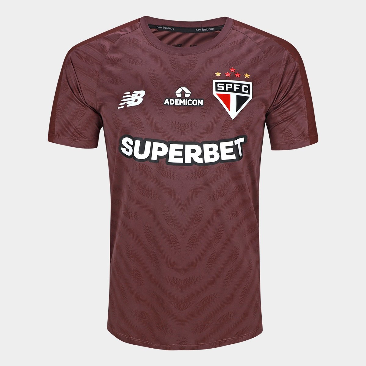Camisa São Paulo 26/27 Goleiro New Balance Masculina - Vinho