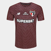 Camisa São Paulo 26/27 Goleiro New Balance Masculina - Vinho