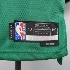 Camisa NBA Boston Celtics #7 Brown - 75° Aniversário Verde