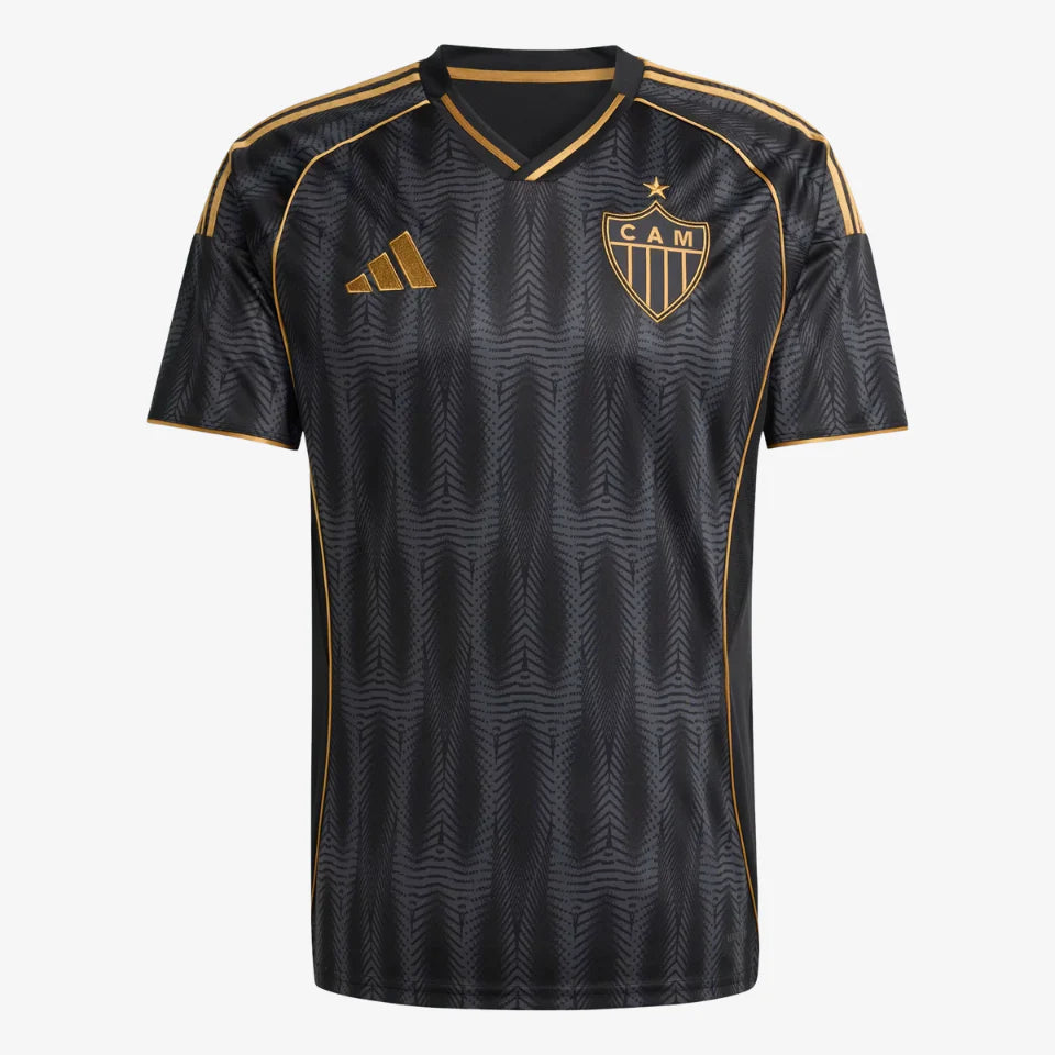 Camisa Atlético Mineiro III 25/26 s/n Torcedor Adidas Masculina - Preto