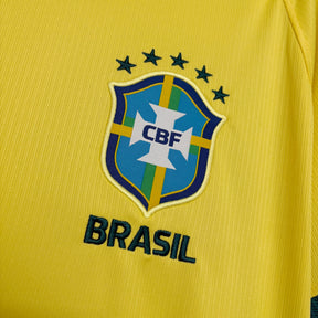 Camisa Brasil Home 26/27 Nike Torcedor Masculina - Amarela