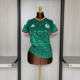 Camisa México Feminina Home 2026 - Verde