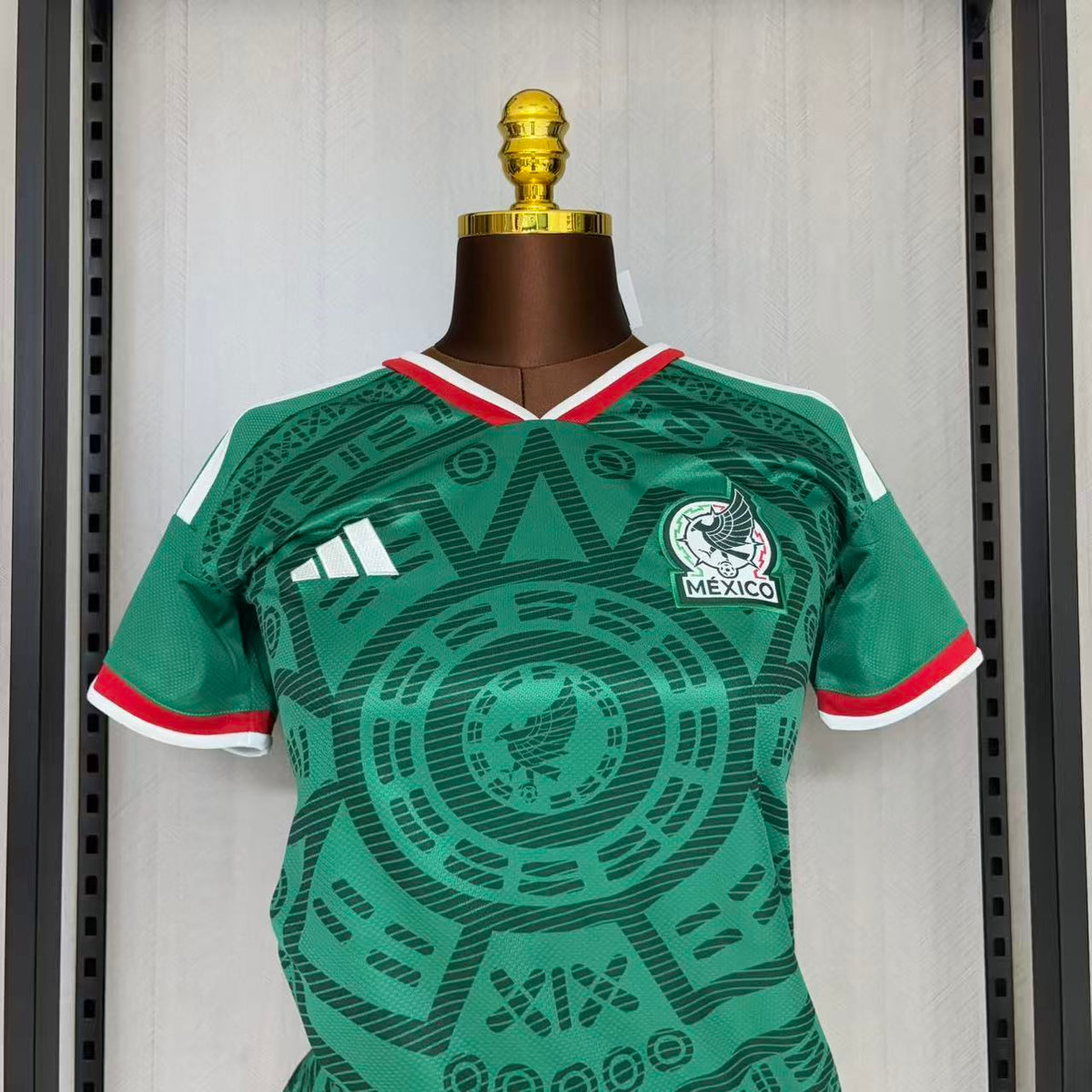 Camisa México Feminina Home 2026 - Verde