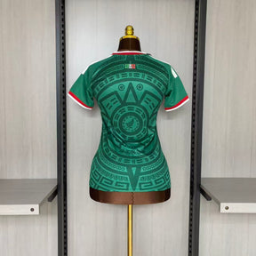 Camisa México Feminina Home 2026 - Verde