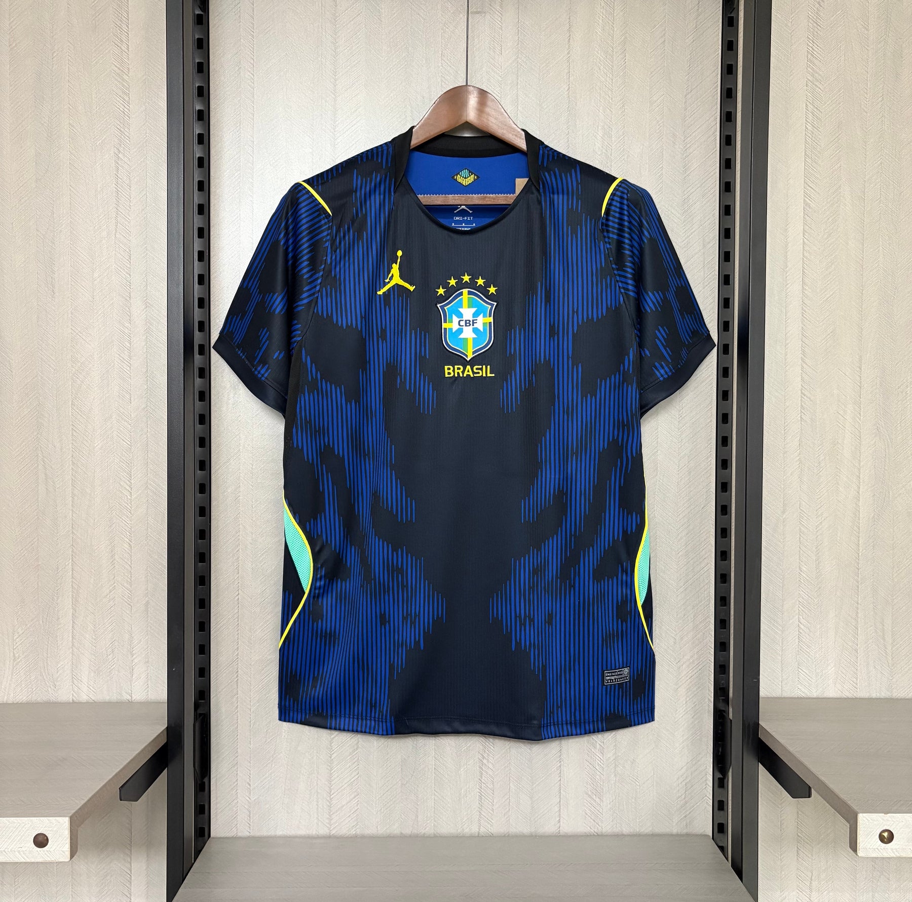 Camisa Brasil Away 26/27 Jordan Torcedor Masculina - Azul