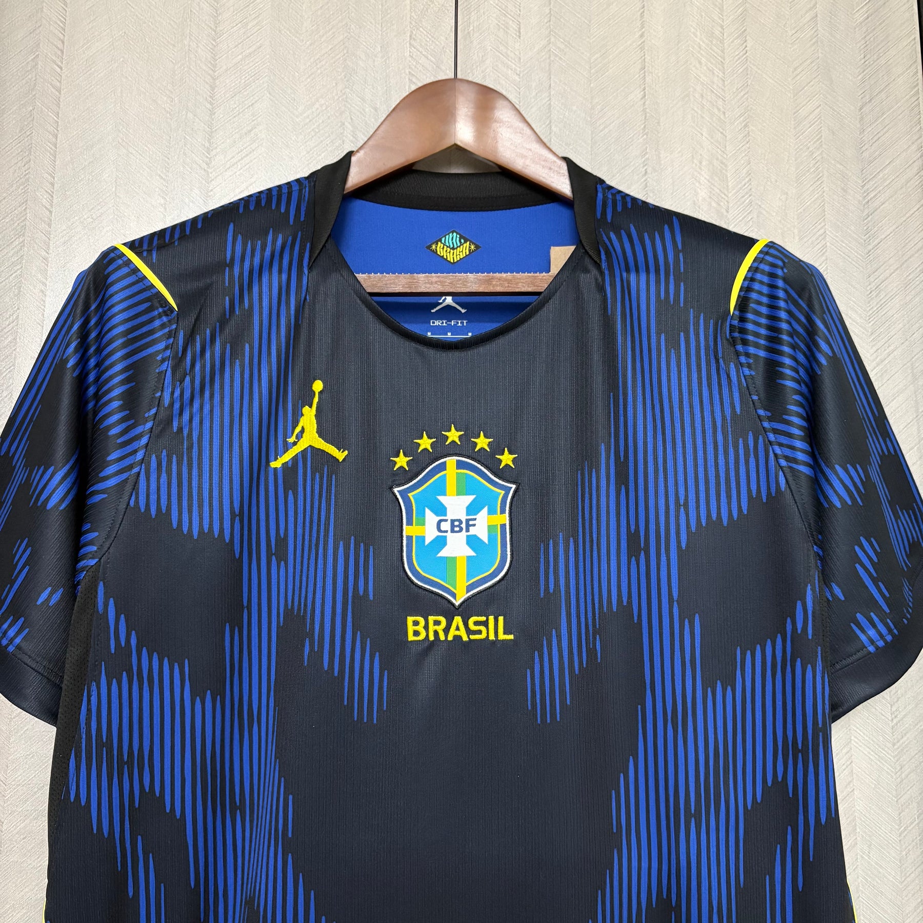 Camisa Brasil Away 26/27 Jordan Torcedor Masculina - Azul