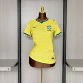 Camisa Brasil Feminina II 2026/27 Jogador Amarela