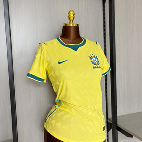 Camisa Brasil Feminina II 2026/27 Jogador Amarela