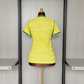 Camisa Brasil Feminina II 2026/27 Jogador Amarela
