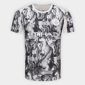 Camisa Manchester City Prematch 26/27 Puma Masculina - Branco