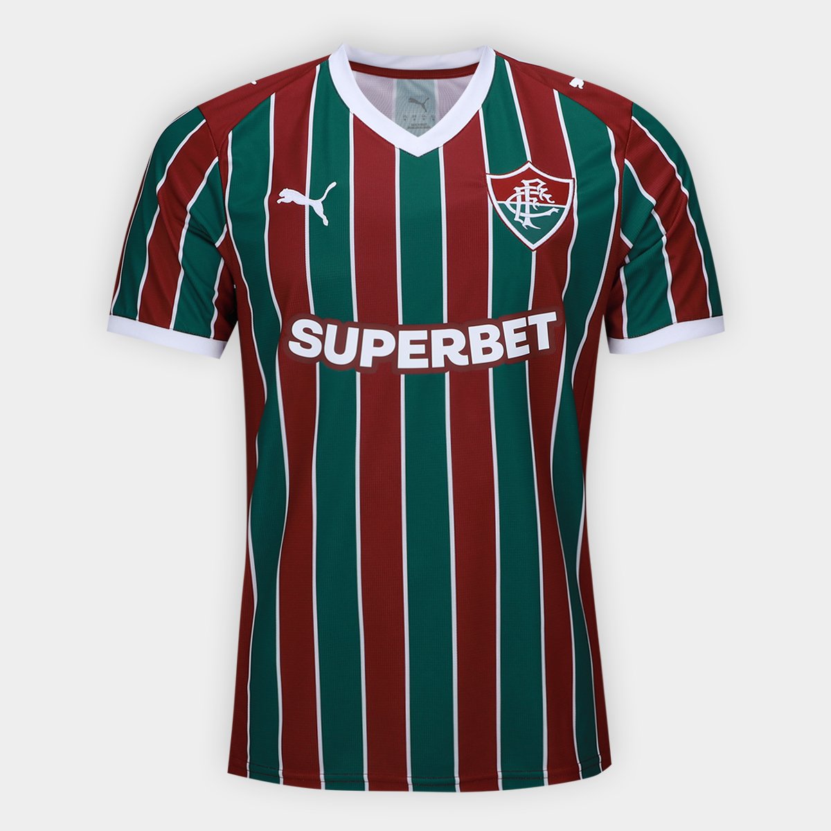 Camisa Fluminense I 26/27 Torcedor Puma Masculina - Vinho
