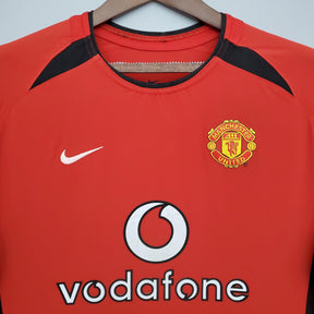 Camisa Manga Longa Manchester United 02/04 Nike - Vermelho