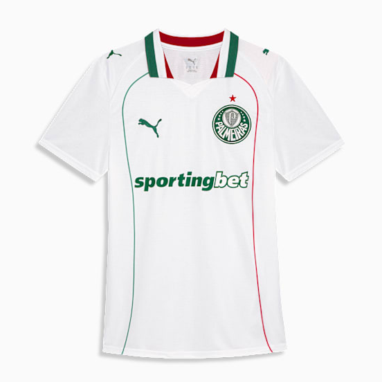 Camisas Palmeiras 2026/27 Puma - Branca