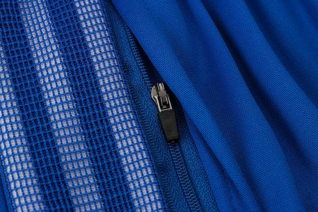 Conjunto Inverno Boca Juniors Azul Adidas - Com Fecho