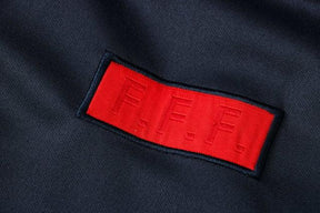 Conjunto Inverno França Azul Nike - Com Fecho e Capuz