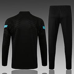 Conjunto Inverno Inter de Milão Preto Nike - Com Ziper