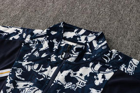 Conjunto Inverno Itália Preta e Branca Puma - Com Fecho