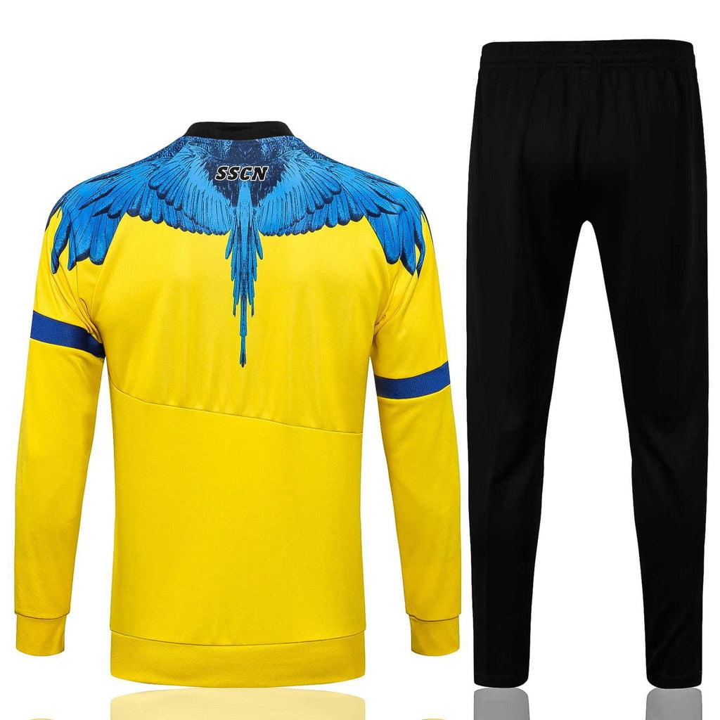 Conjunto Inverno Napoli Amarelo e Preto Kappa - Com Fecho