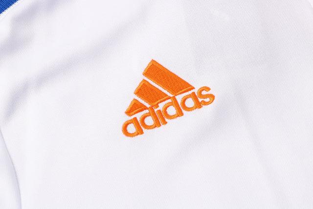 Conjunto Inverno Real Madrid Branco Adidas - Com Ziper