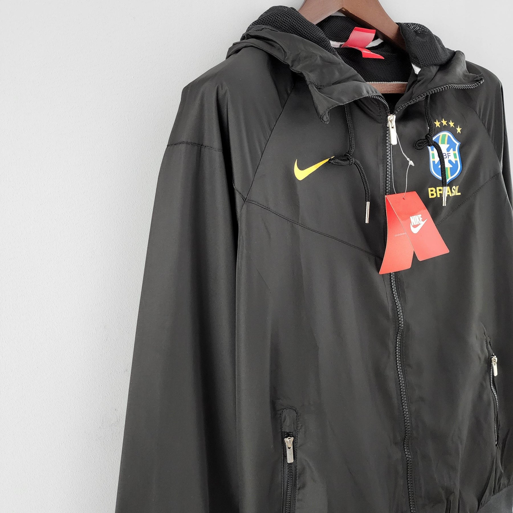 Corta-vento Brasil Nike - Preto