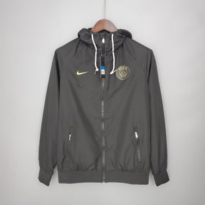 Corta-vento PSG Nike - Preto e Chumbo