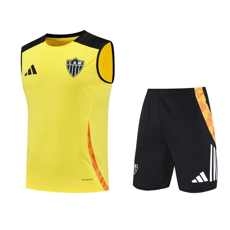 Conjunto de Regata do Atlético Mineiro - Amarelo