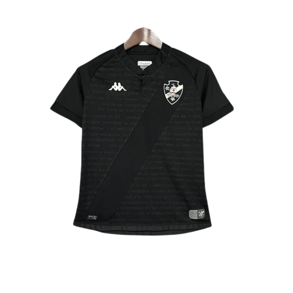Camisa Vasco da Gama Edição Especial 24/25 Torcedor Feminina - Preto